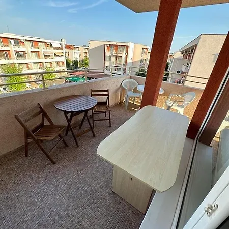 Lägenhet Penthouse 2 Bed At Nesebar Club Slăntjev Brjag